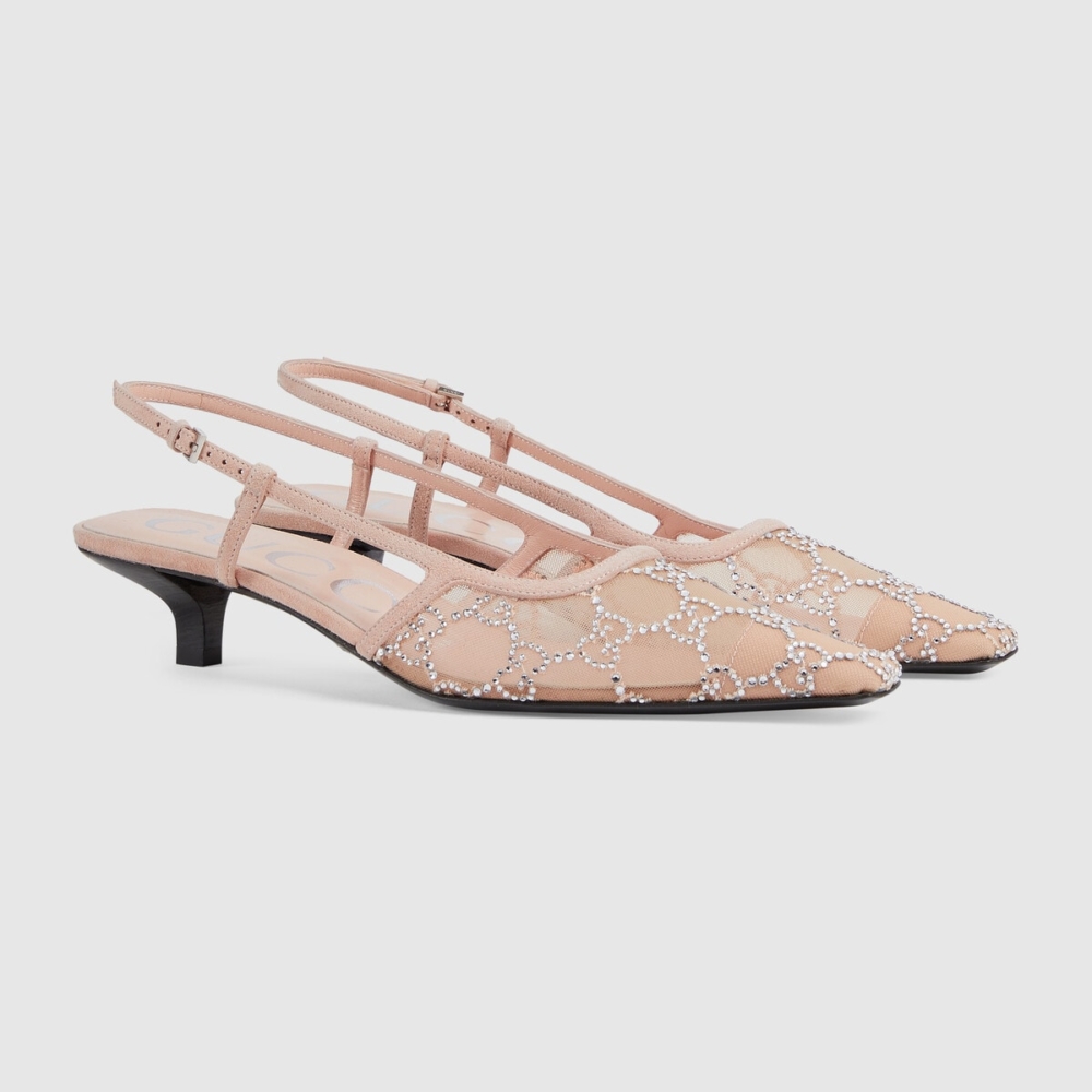 Gucci GG slingback pump