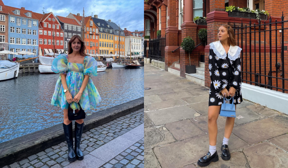 印花、渲染、蕾絲印花裙必備