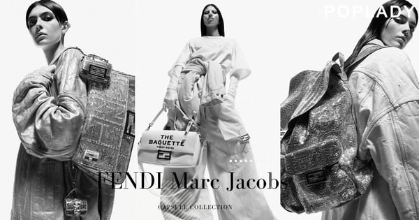 繫上Logo蝴蝶結的Baguette:FENDI Marc Jacobs Capsule Collection搶先釋出形象照,即將於五月開賣!