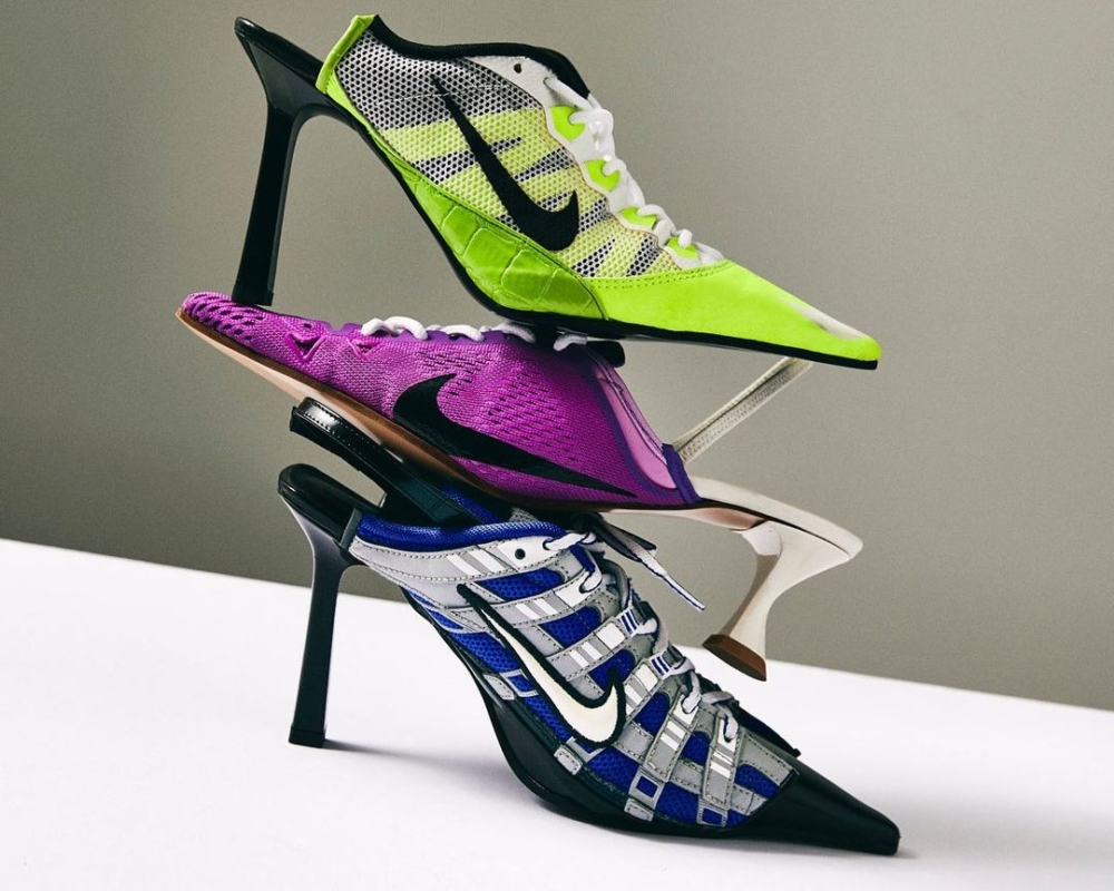 品牌所推出的Nike小貓跟鞋。