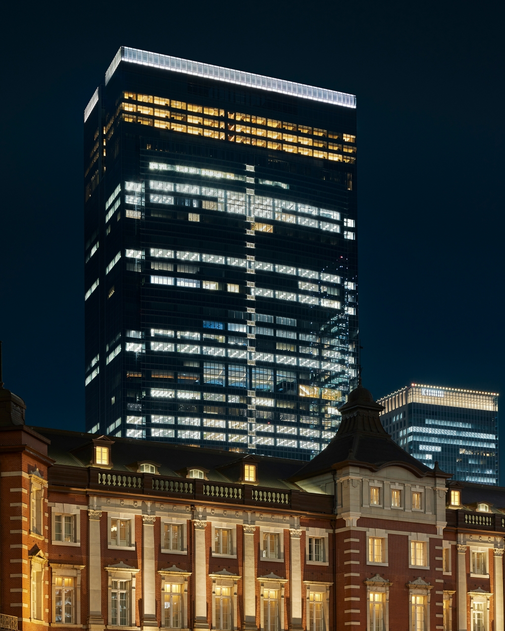 座落於東京中央區八重洲二丁目北區的摩天大樓的東京Bulgari Hotel。