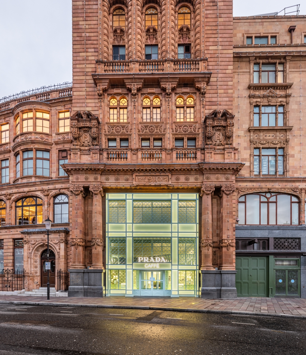 Prada於倫敦Harrods精品百貨開設Prada Caffè時尚咖啡館