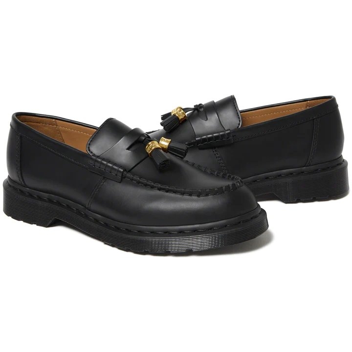 黑色款式的Penton Supreme Smooth Leather Loafers。