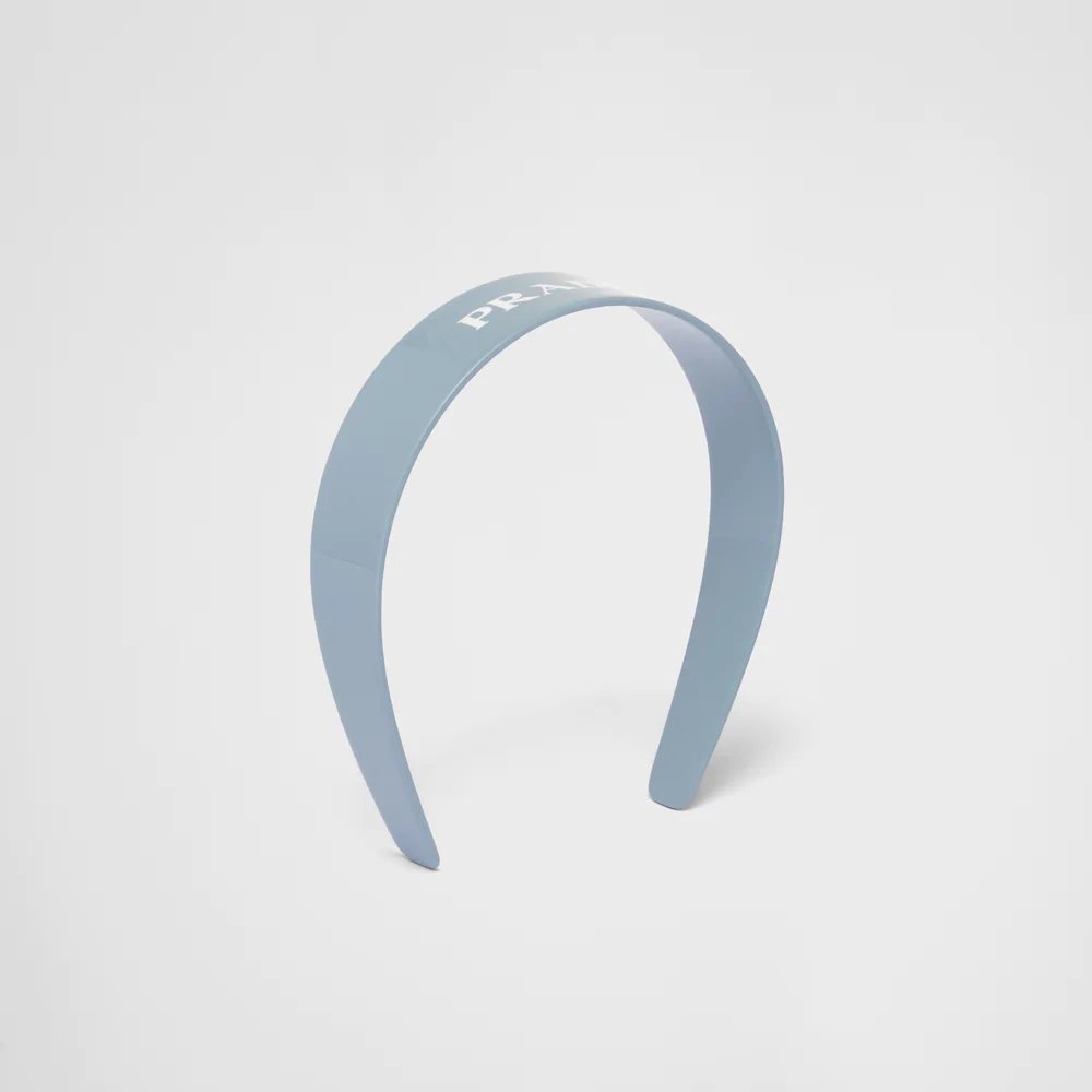 淡藍色的Plexiglas Headband。