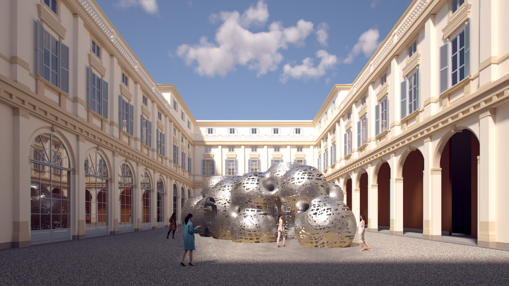 每年Louis Vuitton都會與設計師合作推出遊牧展亭