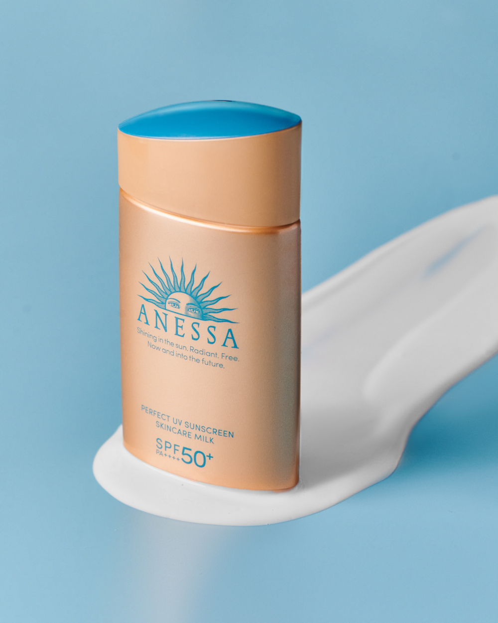 ANESSA口碑超強皇牌小金瓶極防水美肌UV乳液SPF50+ PA++++。