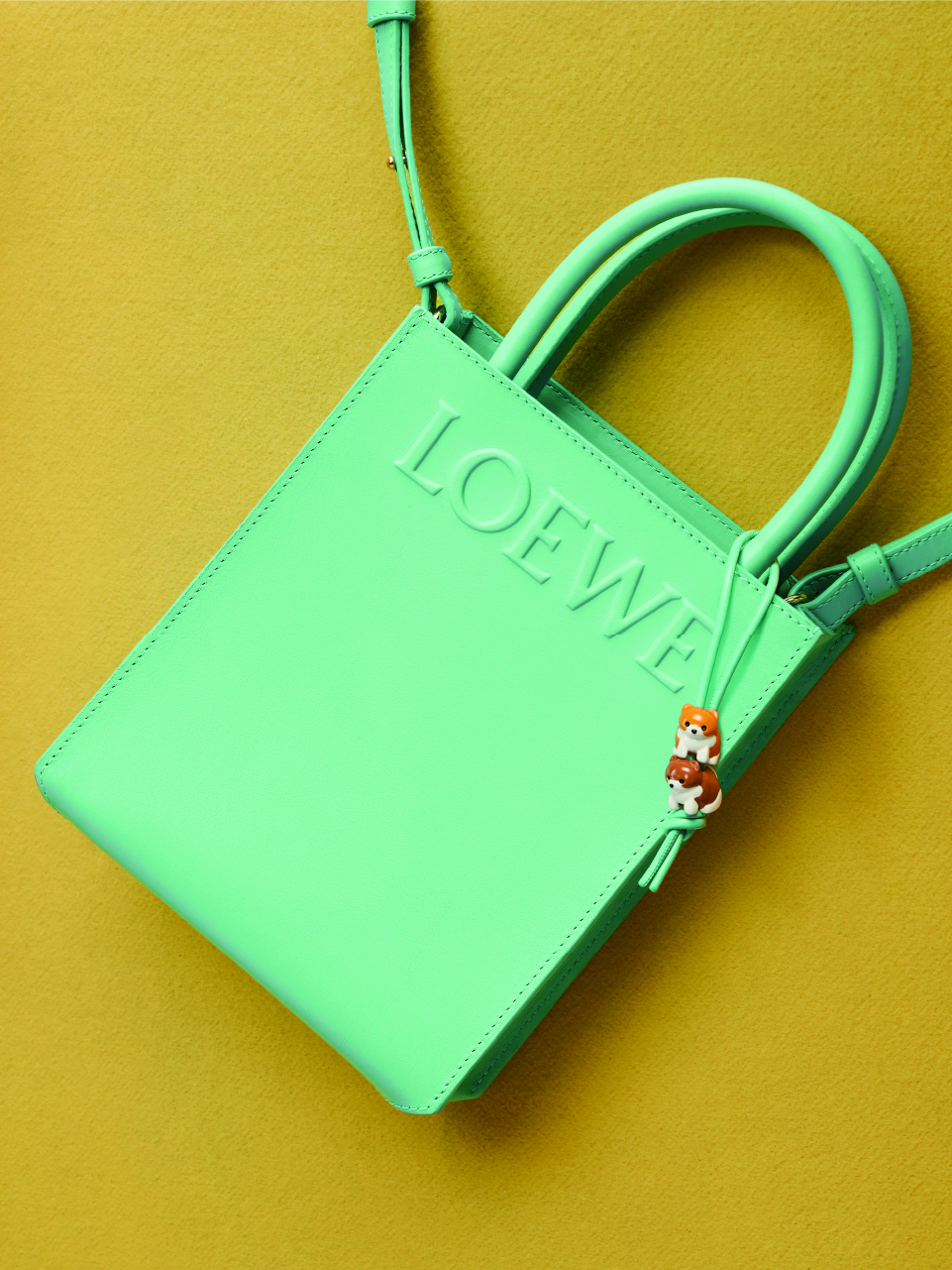 LOEWE A5 Standard Tote薄荷綠