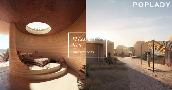 住進馬爾法沙漠中的露營酒店：El Cosmico與建築集團BIG合作以3D打印全新度假屋！