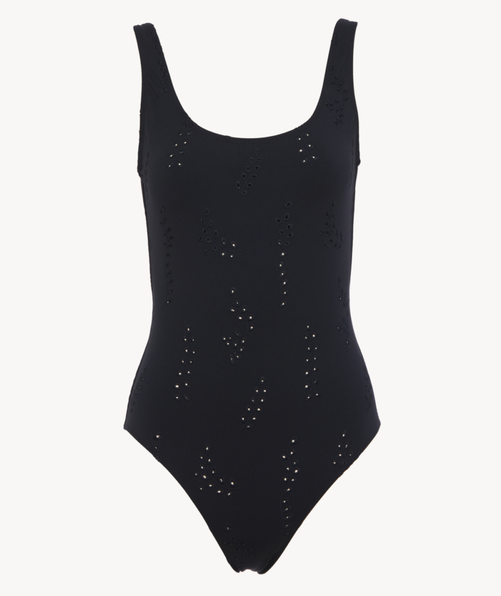 Chloé × ERES Pacific夏夜藍泳衣。