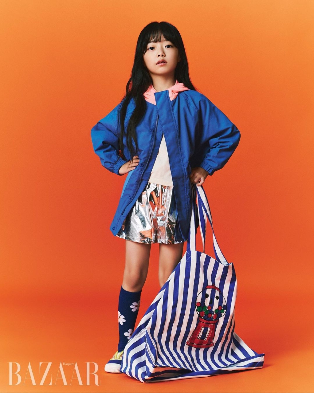 可愛與帥氣造型她都能輕鬆駕馭