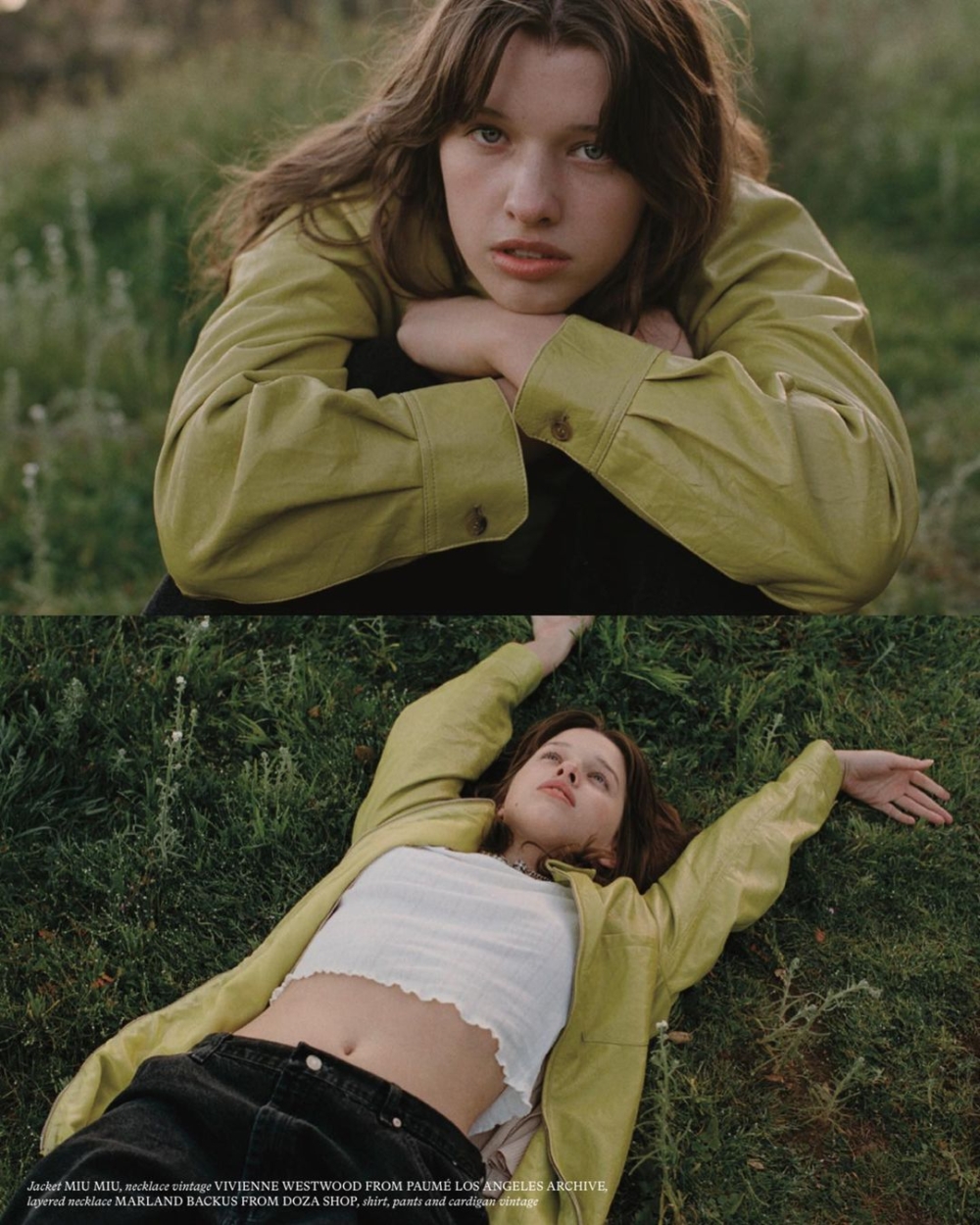 從14歲起擔任Miu Miu的品牌大使