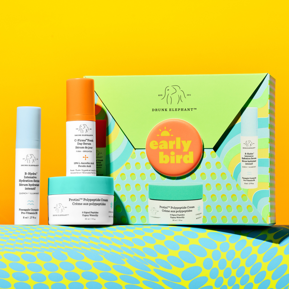 不少媽媽在產後都會出現肌膚敏感問題，Drunk Elephant的護膚品是Clean Beauty品牌的標桿，很適合敏感肌使用。