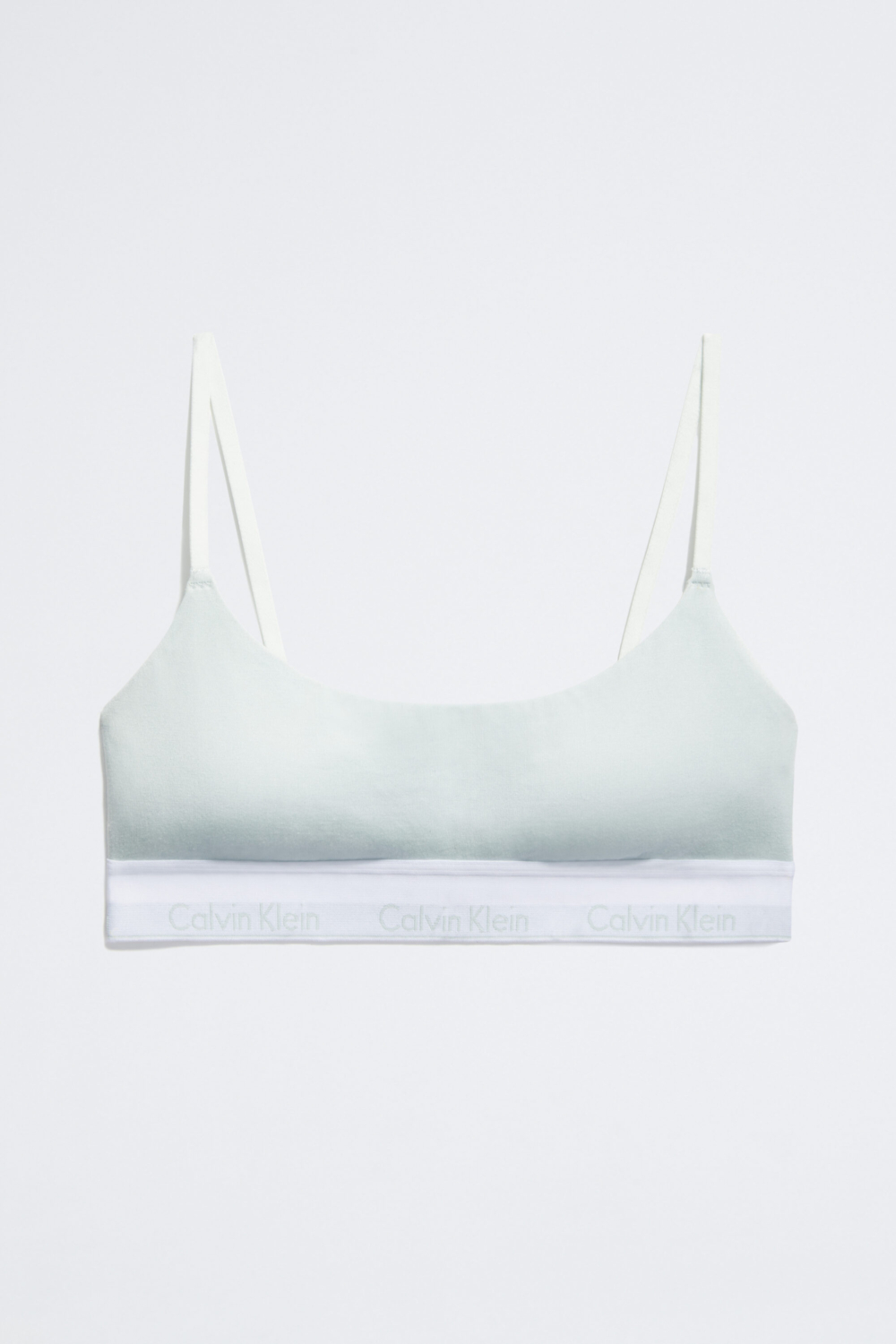 MODERN COTTON 薄墊無鋼圈胸罩粉藍色
