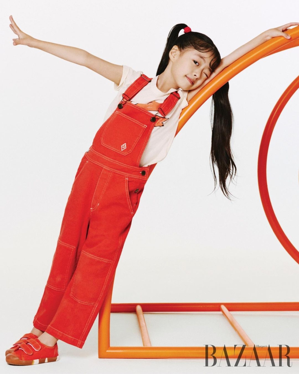 吳智律綁上雙馬尾可愛萌樣讓人融化