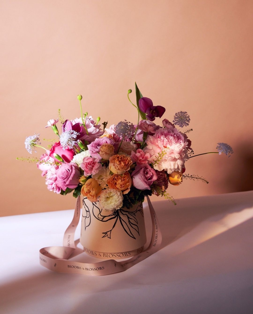 在母親節的時刻，你也可以挑選花束送給媽媽。 