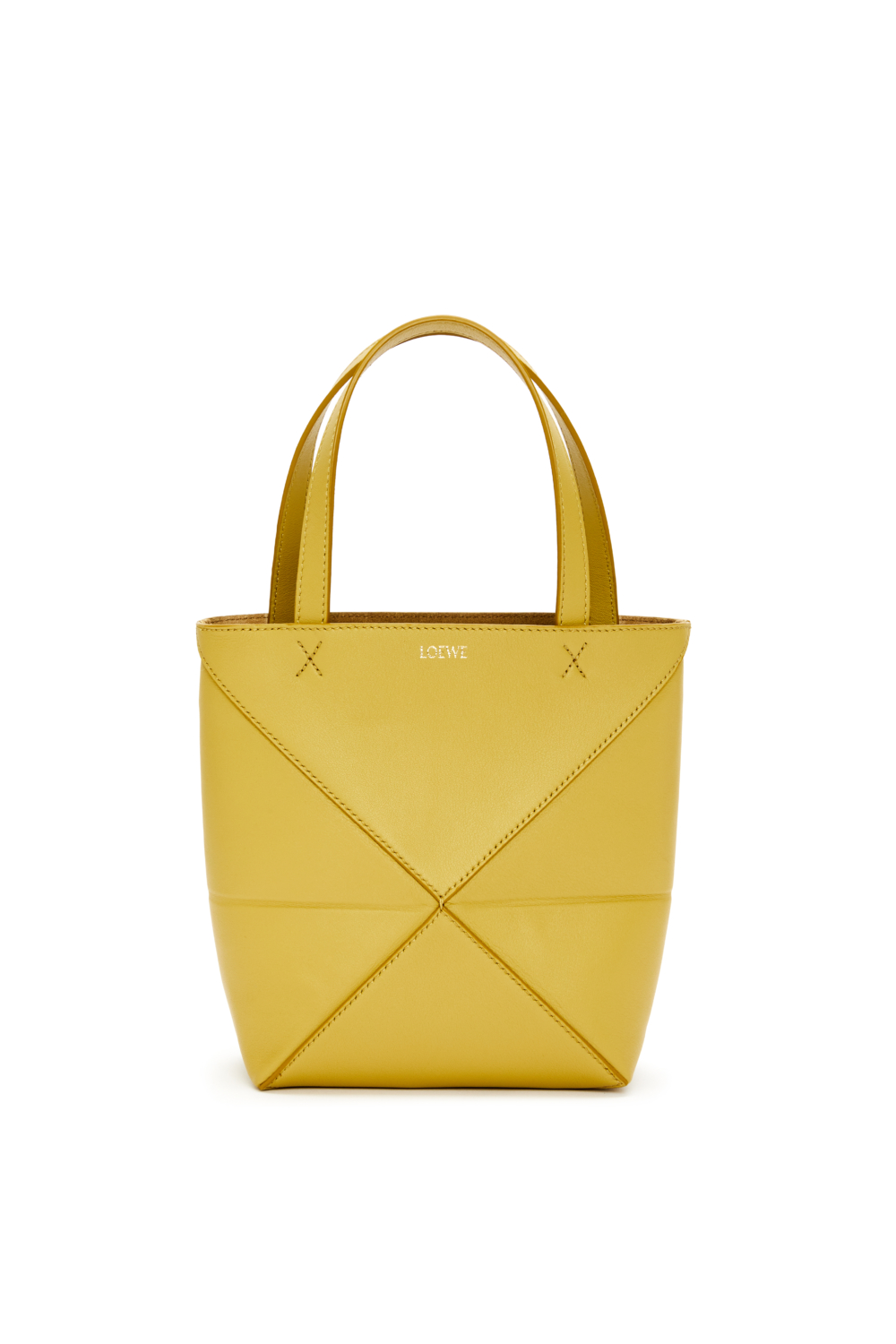 黃色的The Puzzle Tote。