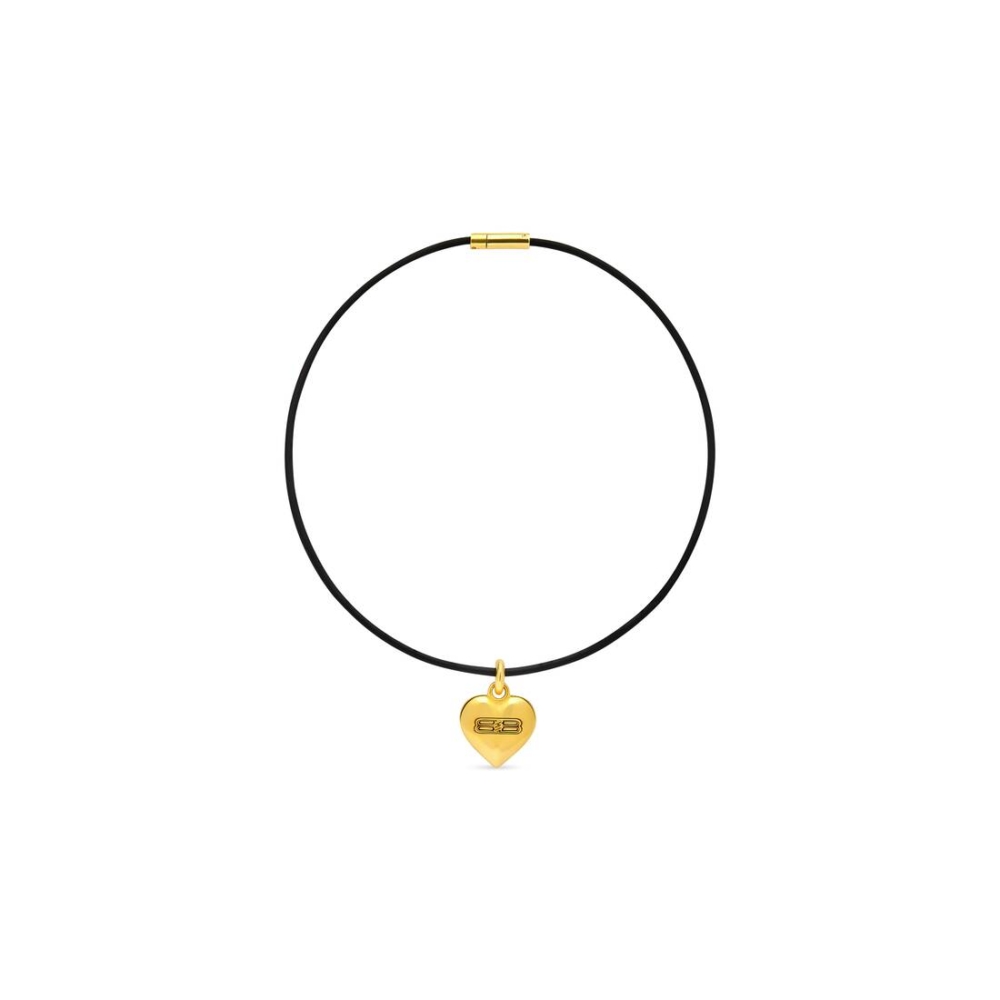 Balenciaga BB ICON心型項鍊