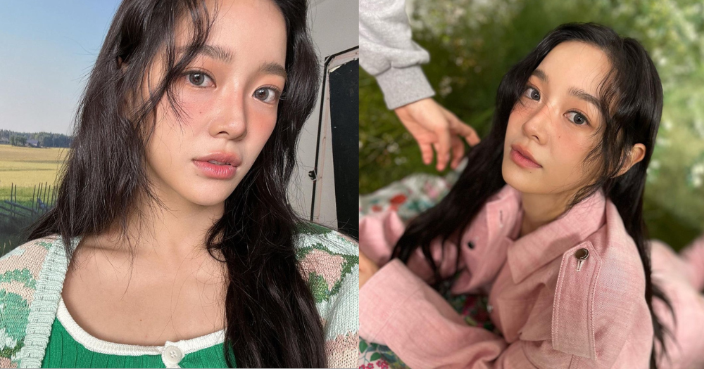 古銅膚色也適合「眼下重胭脂」，無損可愛萌萌之美。