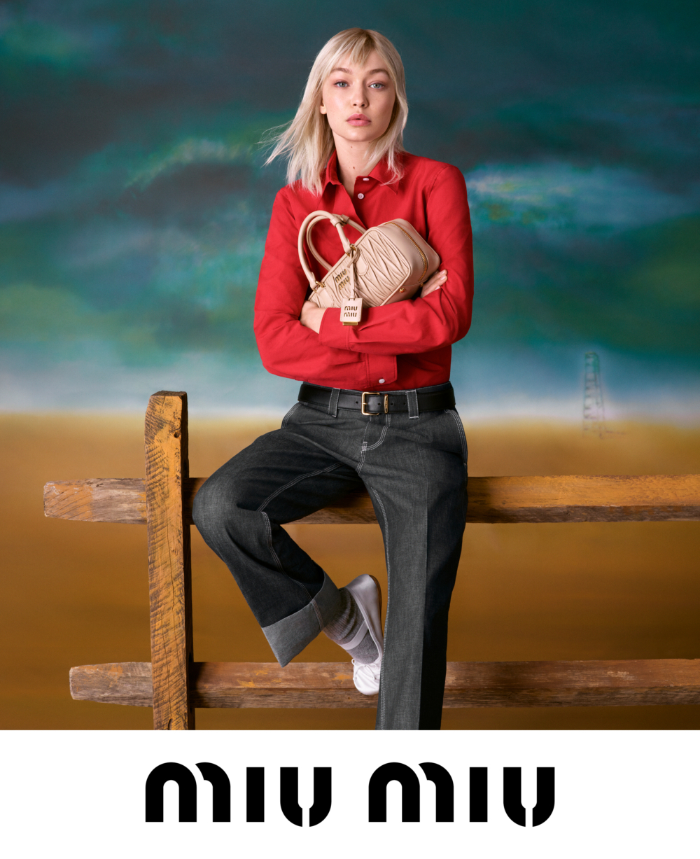 看見Gigi Hadid空靈清新的一面