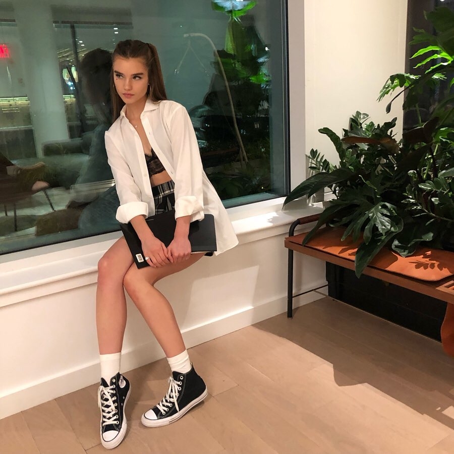 Meghan Roche提到如過不當模特兒會專注課業