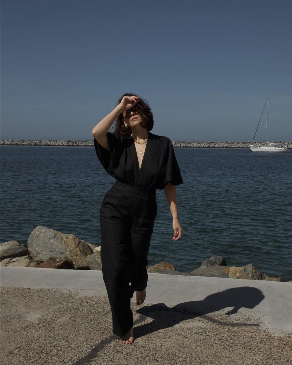 度假時能參考的穿搭造型。