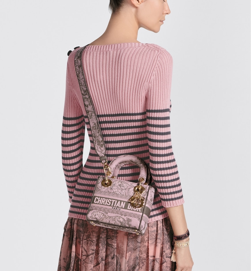 Dior迷你LADY D-LITE手袋