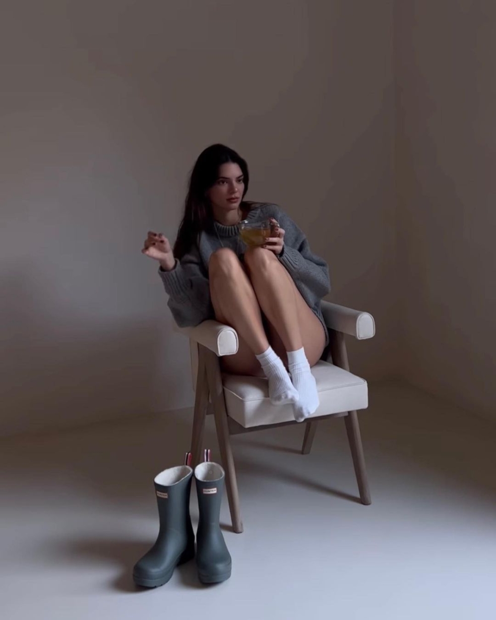 Kendall Jenner也曾時髦示範。