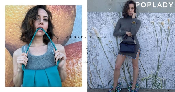 解鎖LOEWE形象照裡的她：《白蓮花大飯店》中搶鏡的Aubrey Plaza，是演員也是製作人更登上《TIME 100》