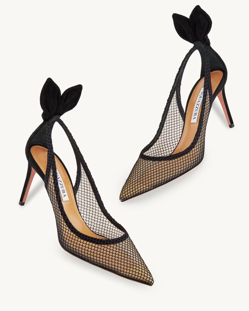 夢幻蝴蝶結加入漁網的設計。