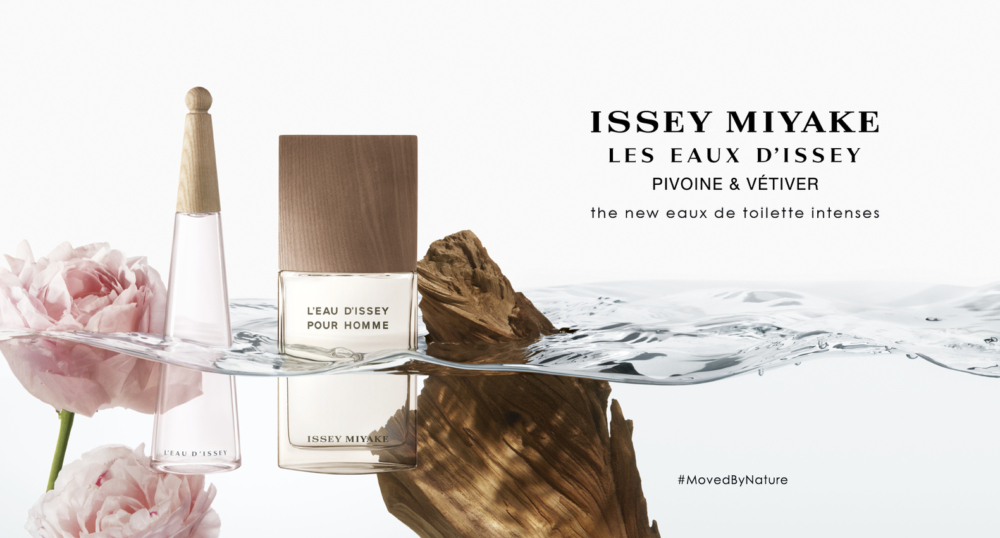 重視自然，愛惜自然！「L'Eau d'Issey Pivoine淡香氛」 和「L'Eau d'Issey pour Homme Vétiver淡香氛」從料材、包裝到製作過程，皆呈現出品牌對保護環境的決心。
