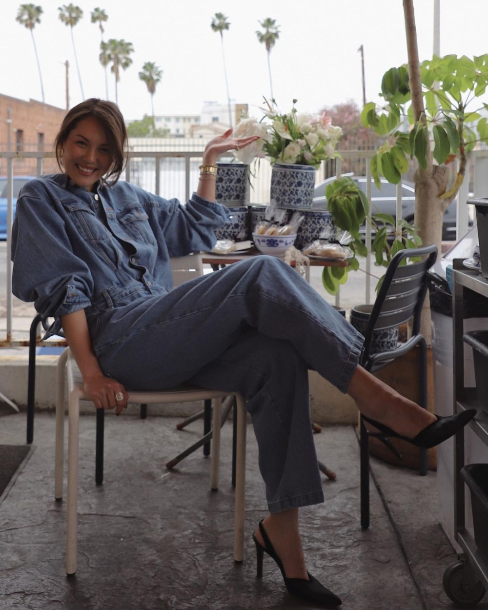 日常舒適又時髦的休閒穿搭。