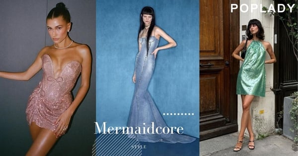 夏日「小美人魚」穿搭提案:快跟上夢幻的Mermaidcore,魚尾裙之外,還有哪些單品也是必備!