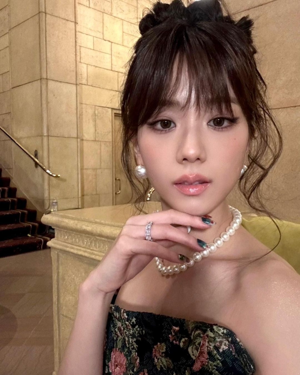 BLACKPINK Jisoo「煙燻眼妝」