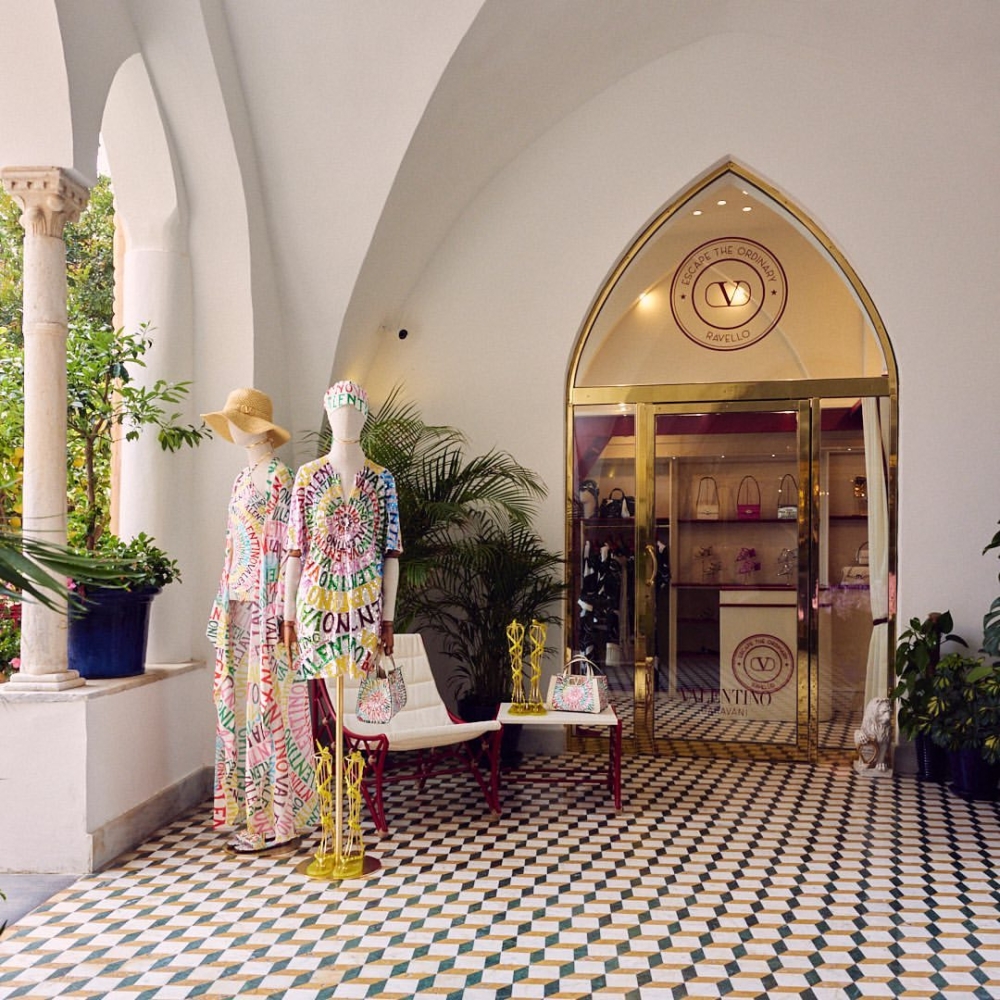 Valentino這次開設的Pop-up Store。