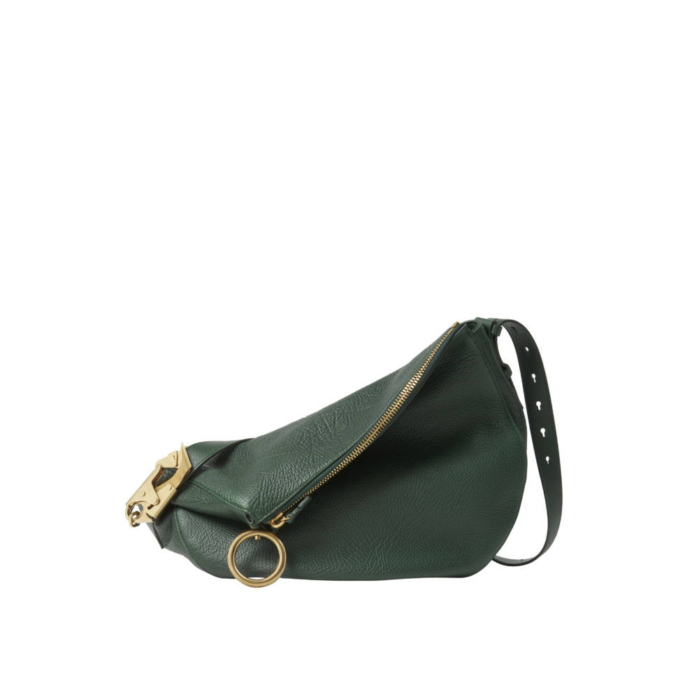 Burberry「Knight Bag」粒面皮革