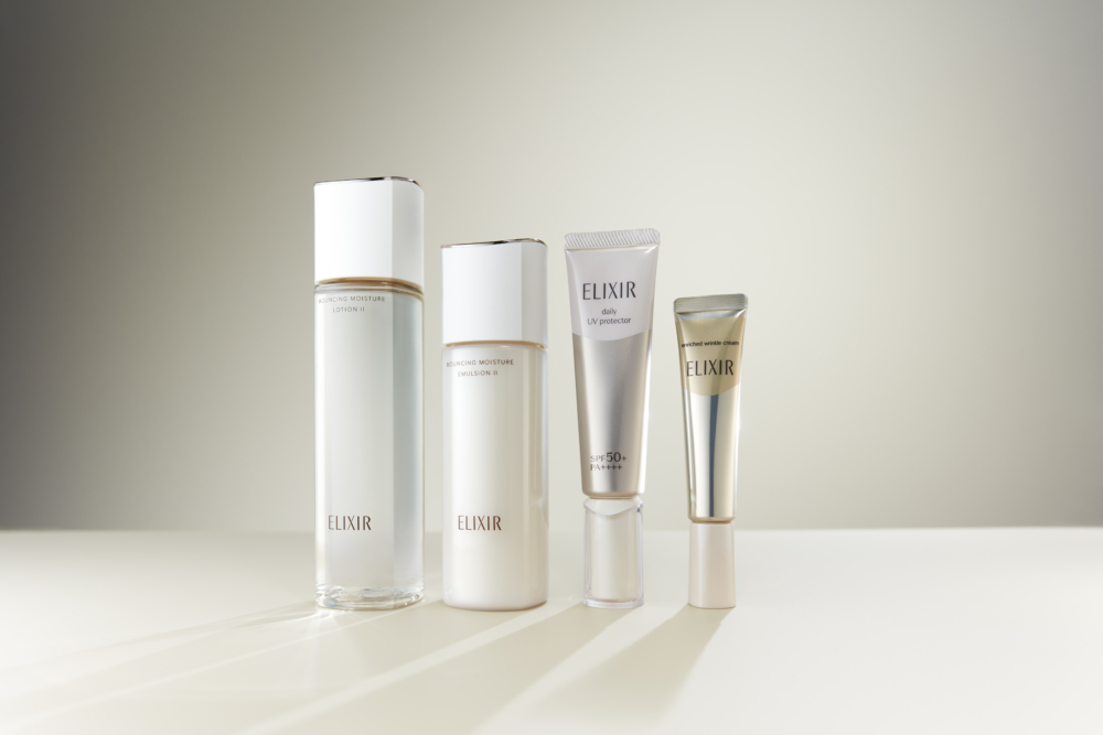 日本高人氣抗衰老品牌，ELIXIR隆重登陸香港松本清銅鑼灣店。 
