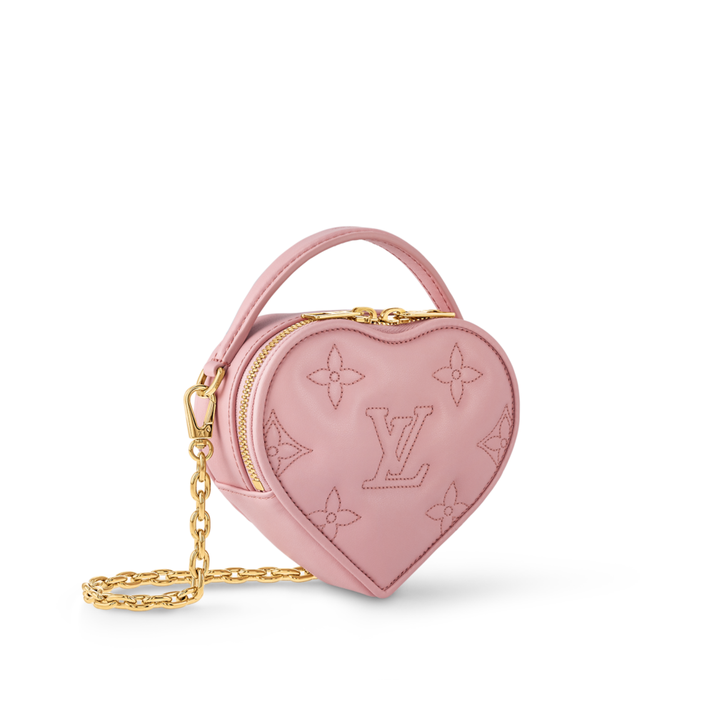 應景的推出可愛的2023七夕情人節Louis Vuitton心型手袋