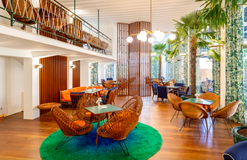 室內裝飾帶有濃濃復古美學