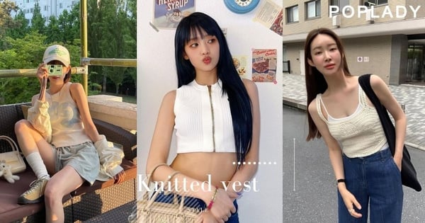 夏日度假必備!韓系女孩今夏「無袖背心」的微辣風格穿搭技巧,這樣穿就涼爽又有型