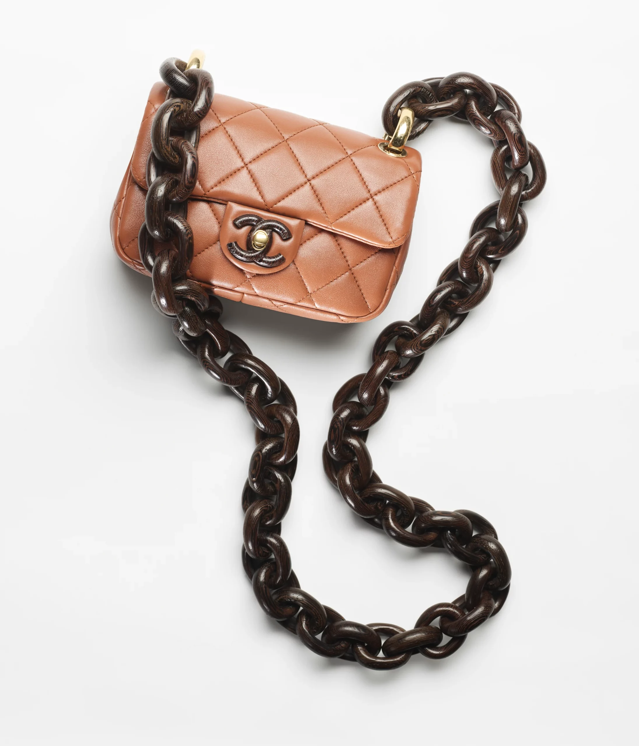 看似沈重的木質調鏈帶