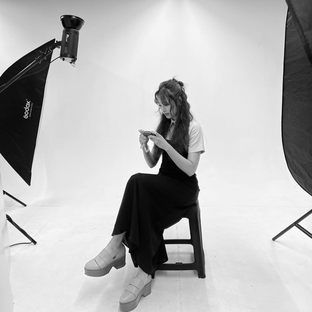 泡麵頭的造型。