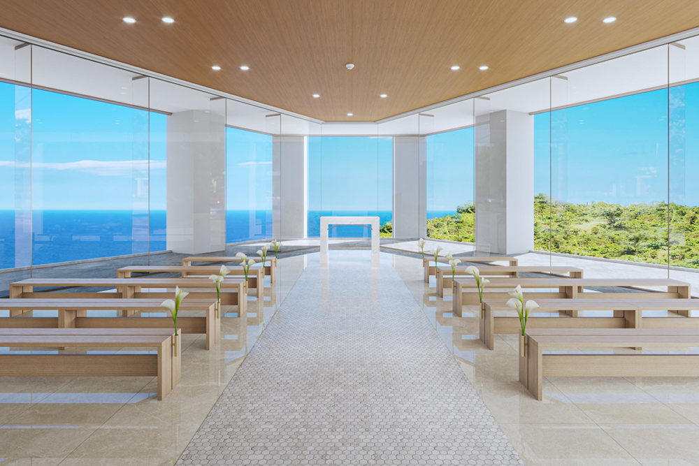 有著無敵海景的Blessed By The Sea (Oriental Hotel Okinawa Resort & Spa)。