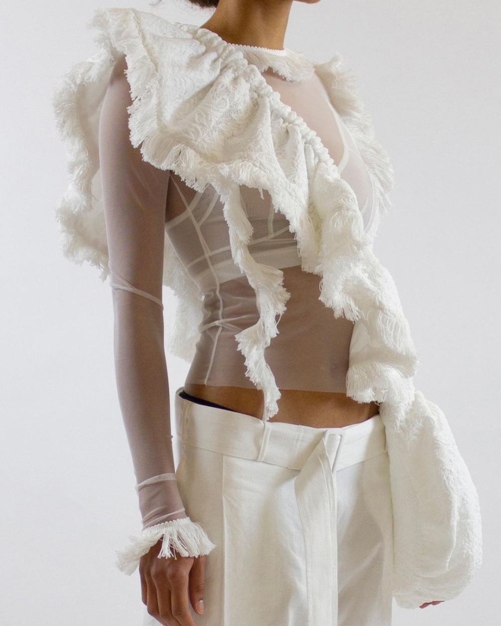 荷葉邊和份量感剪裁