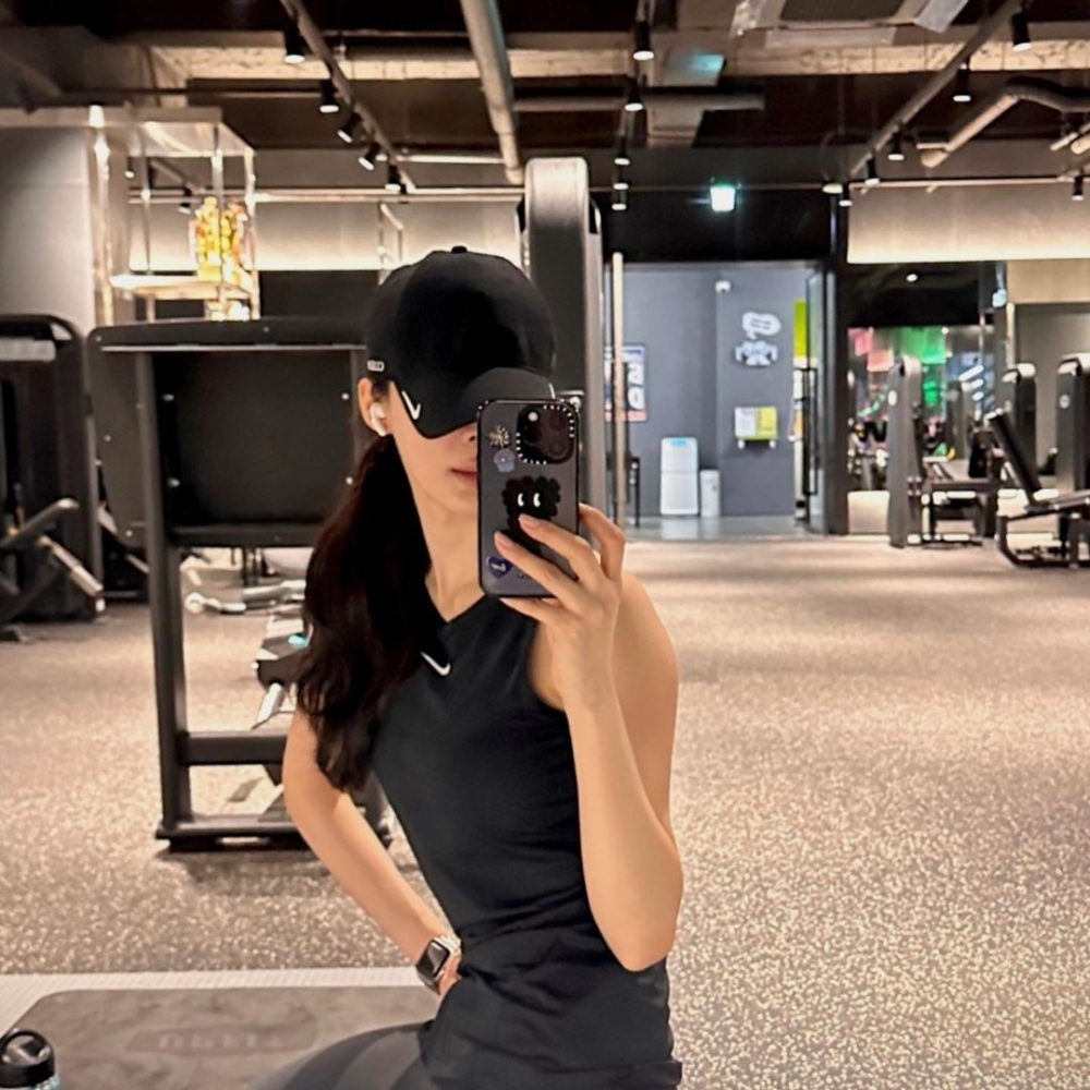 李清娥有做重量訓練的習慣,有助身材管理。