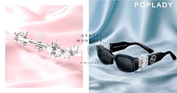 Jennie愛牌Gentle Monster送上奢華眼鏡的天花板:攜手法國首飾品牌D’heygere推出聯名款!