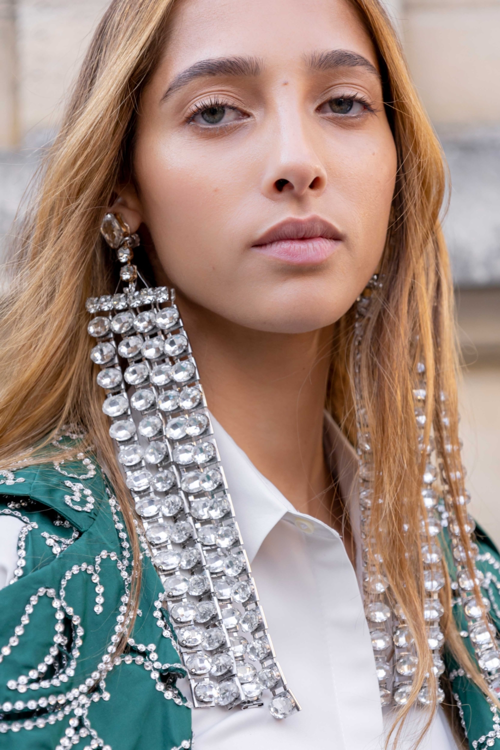 這次在秀場上回歸的Yasmin Wijnaldum。