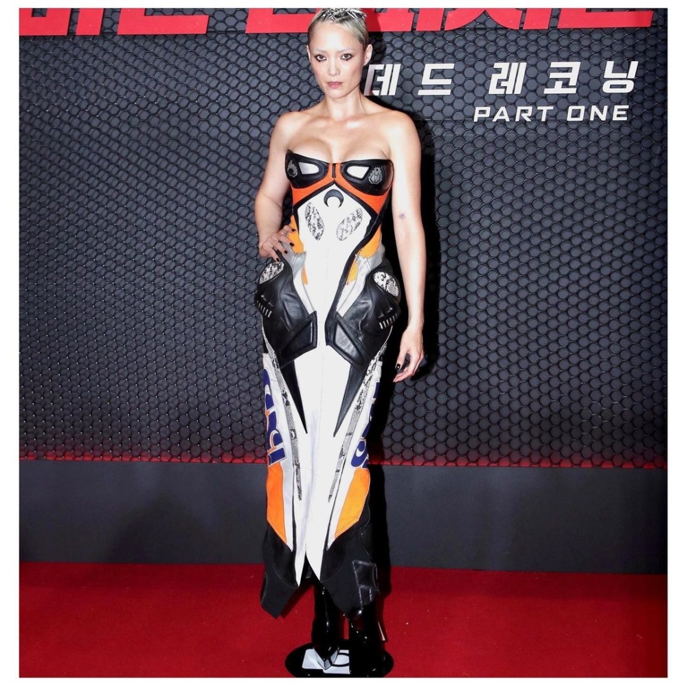 型格詮釋Marine Serre的設計。