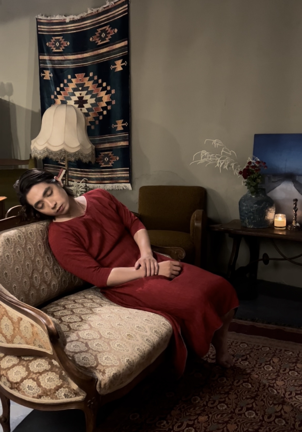 編舞家許程崴的表演。