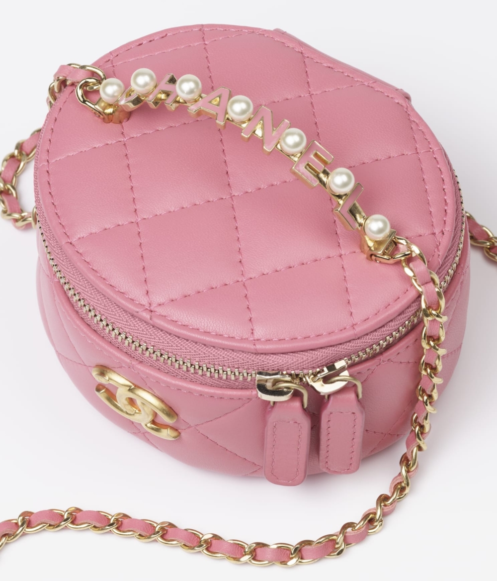 珍珠裝飾CHANEL提把