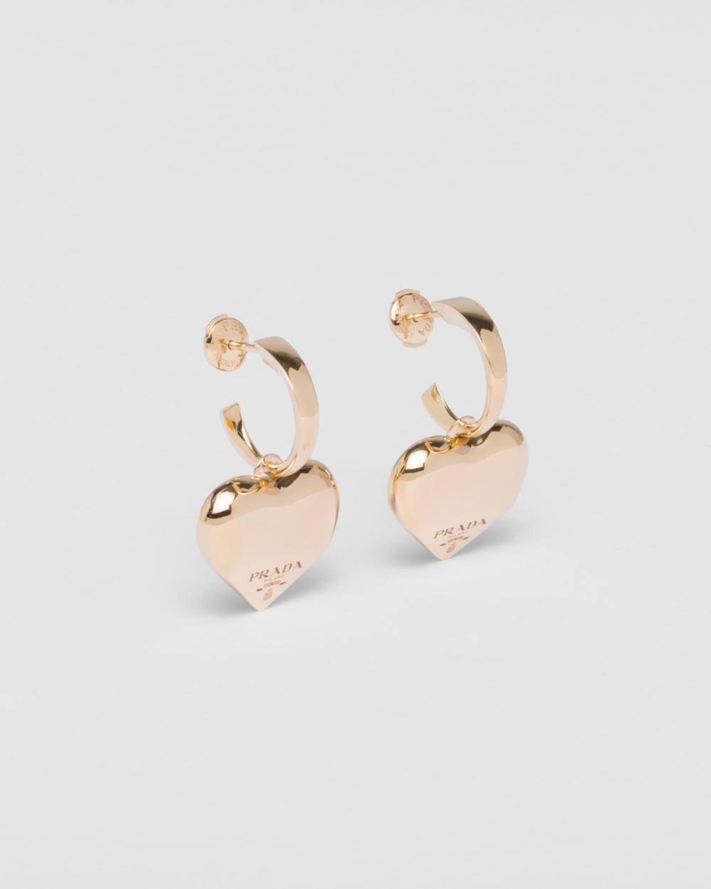 Prada Eternal Gold 18K黃金耳墜